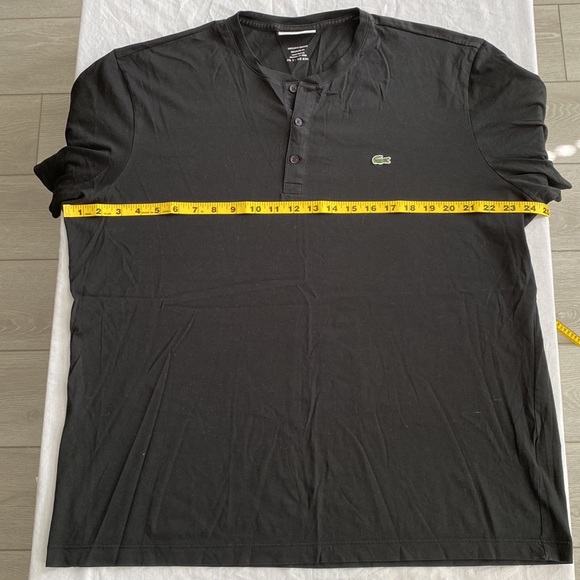 COPY - Lacoste Short Sleeved Henley XXL - Picture 3 of 5